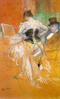 Toulouse-Lautrec, Henri de - Study for Elles Woman in a Corset